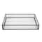 Ashland; 12" Clear Etched Rectangle Glass Tray by Ashland®; Category:Halloween Vases & Containers; Image:4
